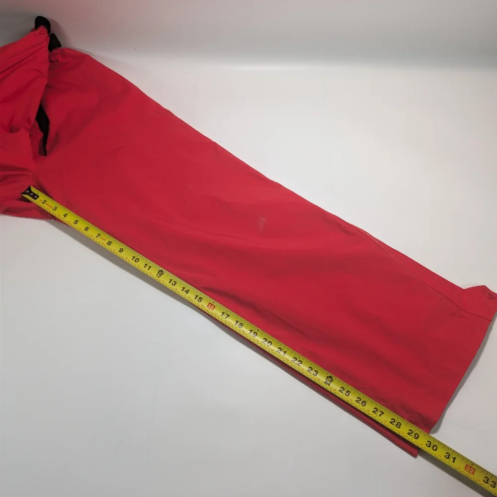 Henri Lloyd Red Nylon Sailing Trousers